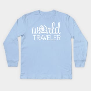 World Traveler Kids Long Sleeve T-Shirt